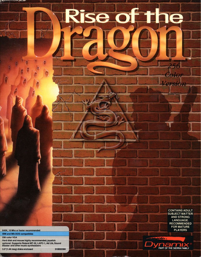 Caratula de Rise of the Dragon para PC