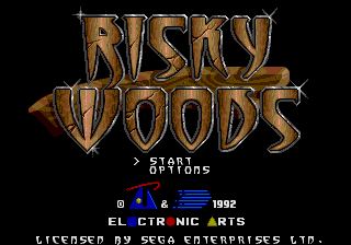 Pantallazo de Risky Woods para Sega Megadrive