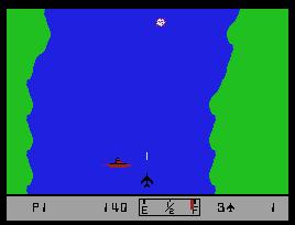 Pantallazo de River Raid para MSX