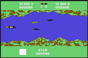 Pantallazo de River Rescue para Commodore 64