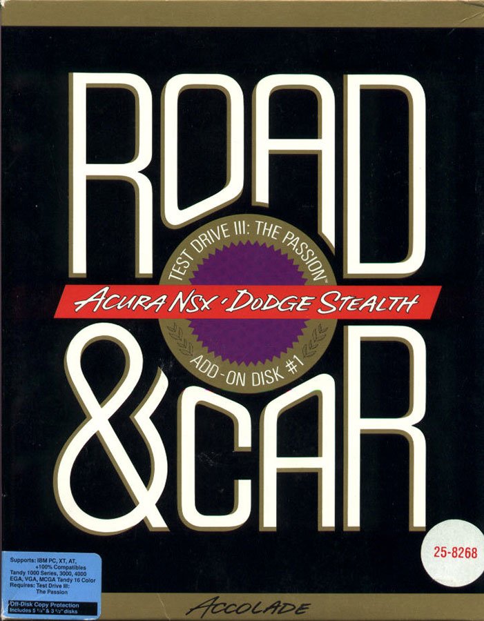Caratula de Road & Car -- Test Drive III: The Passion Add-On Disk #1 para PC