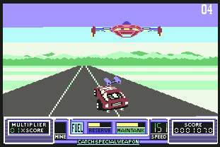 Pantallazo de Road Blasters para Commodore 64