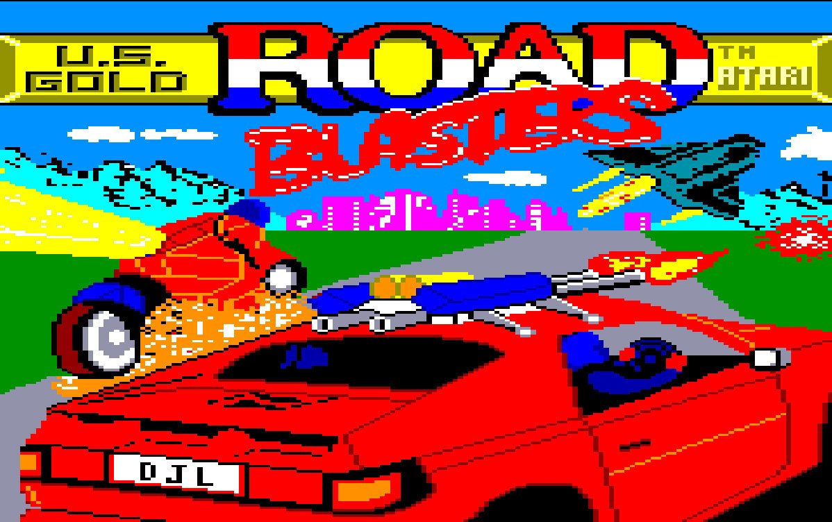Pantallazo de Road Blasters para Amstrad CPC