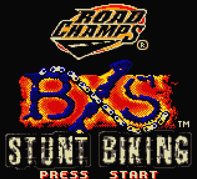 Pantallazo de Road Champs BXS Stunt Biking para Game Boy Color