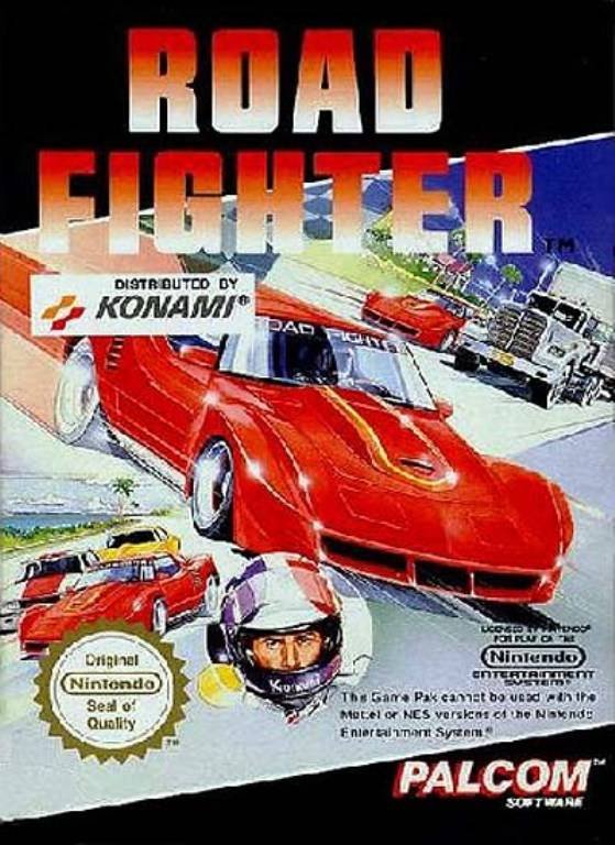 Caratula de Road Fighter para Nintendo (NES)