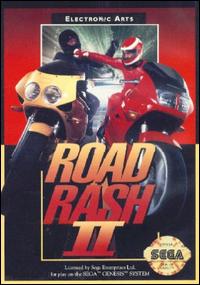 Caratula de Road Rash II para Sega Megadrive