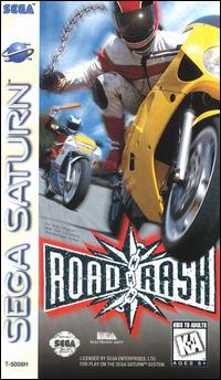 Caratula de Road Rash para Sega Saturn