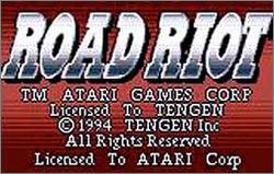 Pantallazo de Road Riot para Atari Lynx
