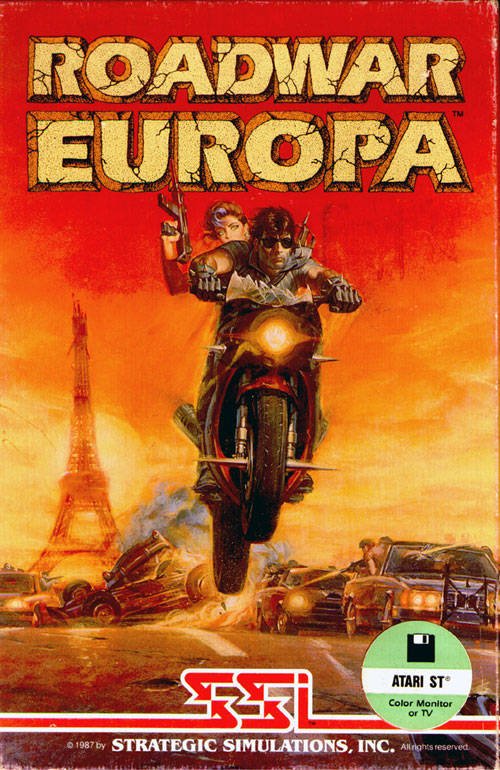 Caratula de Roadwar Europa para Atari ST