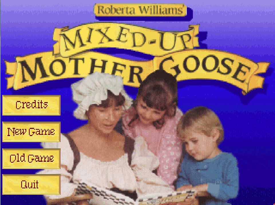 Pantallazo de Roberta Williams' Mixed-Up Mother Goose para PC