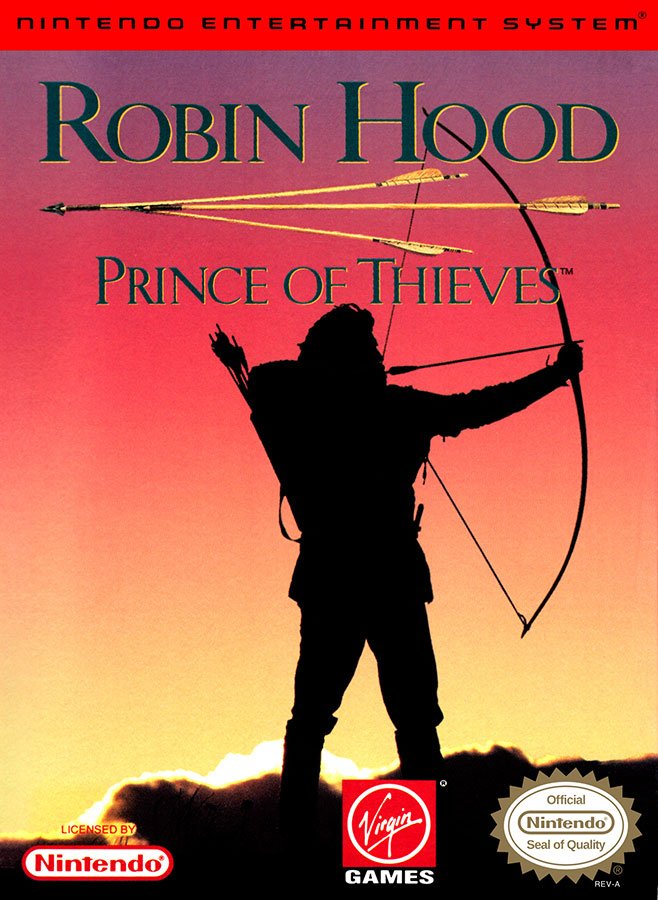 Caratula de Robin Hood: Prince of Thieves para Nintendo (NES)