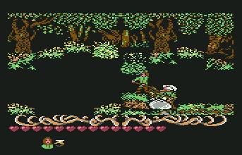 Pantallazo de Robin of the Wood para Commodore 64