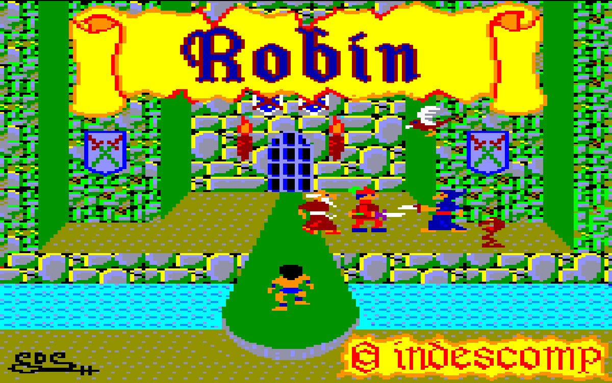 Pantallazo de Robin para Amstrad CPC