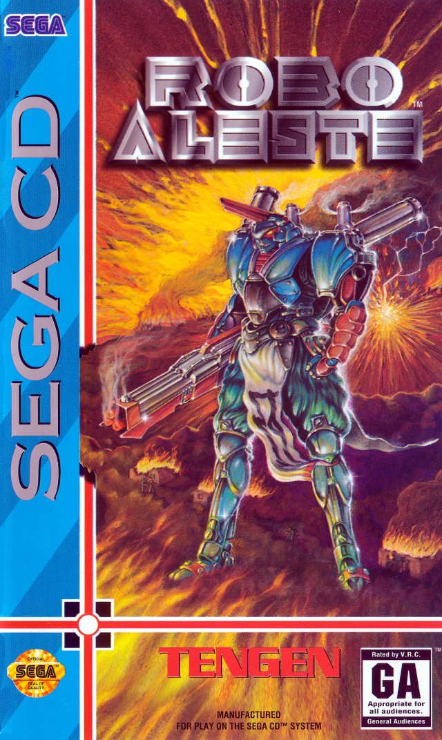 Caratula de Robo Aleste para Sega CD