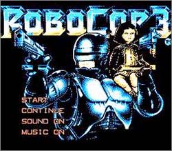 Pantallazo de RoboCop 3 para Nintendo (NES)