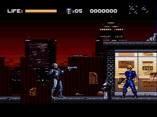 Pantallazo de RoboCop vs. The Terminator para Sega Megadrive