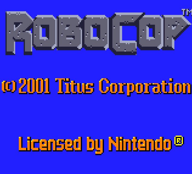 Pantallazo de RoboCop para Game Boy Color