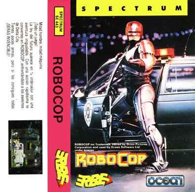 Caratula de RoboCop para Spectrum