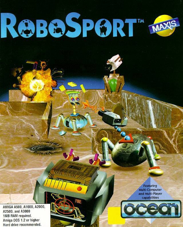Caratula de RoboSport para Amiga