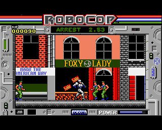 Pantallazo de Robocop para Amiga