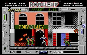 Pantallazo de Robocop para Atari ST