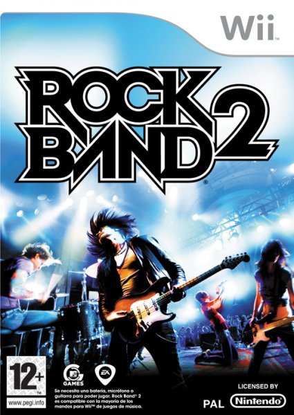 Caratula de Rock Band 2 para Wii