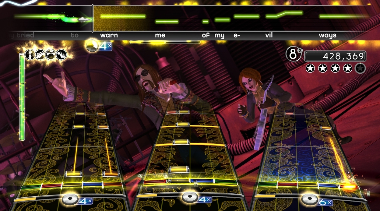 Pantallazo de Rock Band 2 para Xbox 360