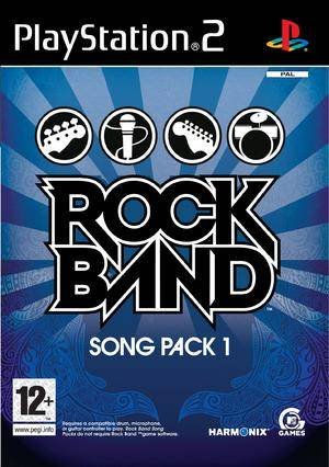 Caratula de Rock Band Song Pack 1 para PlayStation 2
