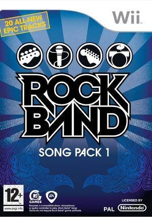 Caratula de Rock Band Song Pack 1 para Wii