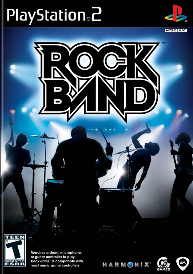 Caratula de Rock Band para PlayStation 2