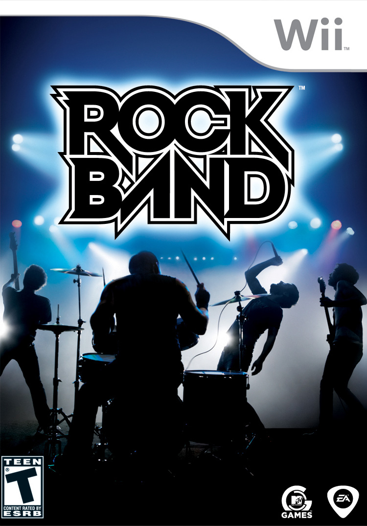 Caratula de Rock Band para Wii