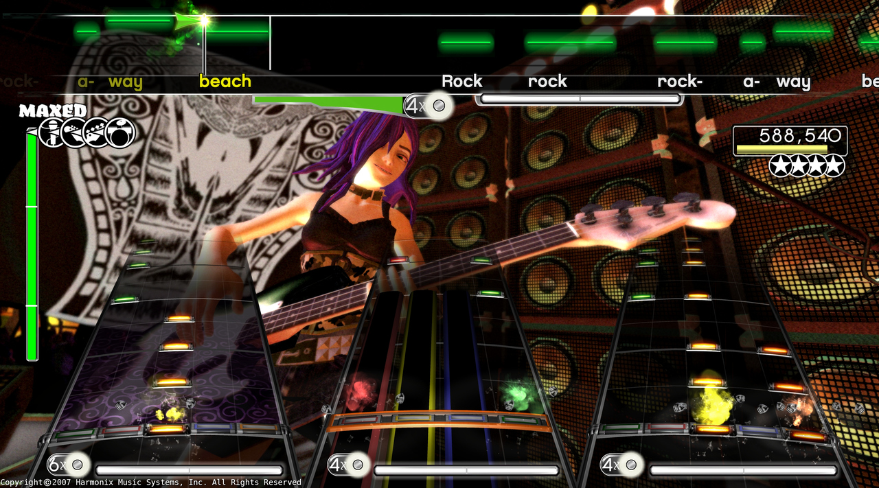 Pantallazo de Rock Band para Xbox 360