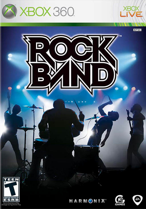 Caratula de Rock Band para Xbox 360
