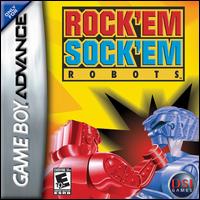 Caratula de Rock 'Em Sock 'Em Robots para Game Boy Advance