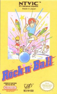 Caratula de Rock 'n' Ball para Nintendo (NES)