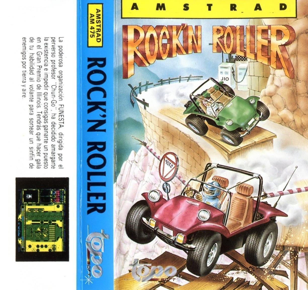 Caratula de Rock'N Roller para Amstrad CPC
