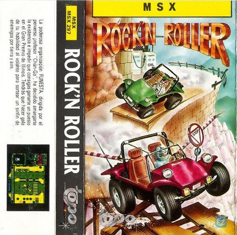 Caratula de Rock'N Roller para MSX