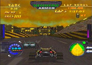 Pantallazo de Rock'N'Roll Racing 2 para PlayStation