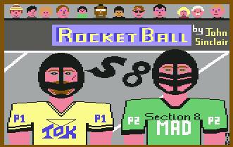 Pantallazo de Rocket Ball para Commodore 64