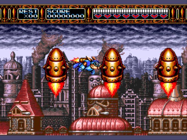 Pantallazo de Rocket Knight Adventures para Sega Megadrive