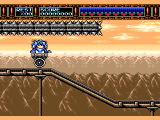 Pantallazo de Rocket Knight Adventures para Sega Megadrive