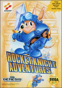 Caratula de Rocket Knight Adventures para Sega Megadrive