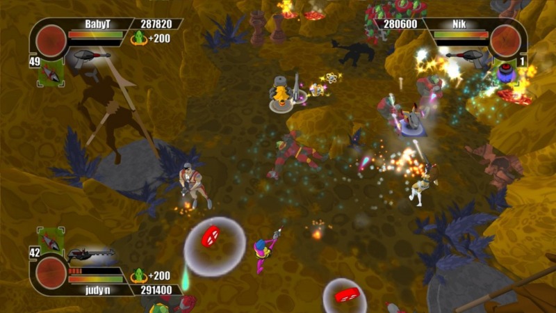 Pantallazo de Rocketmen : Axis Of Evil (Xbox Live Arcade) para Xbox 360
