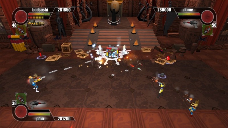 Pantallazo de Rocketmen : Axis Of Evil (Xbox Live Arcade) para Xbox 360