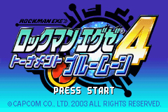 Pantallazo de Rockman EXE 4 Tournament Blue Moon (Japonés) para Game Boy Advance