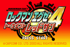 Pantallazo de Rockman EXE 4 Tournament Red Sun (Japonés) para Game Boy Advance