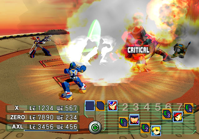 Pantallazo de Rockman X Command Mission (Japonés) para PlayStation 2