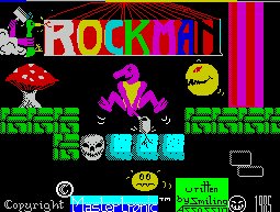 Pantallazo de Rockman para Spectrum