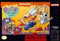 Caratula de Rocko's Modern Life: Spunky's Dangerous Day para Super Nintendo