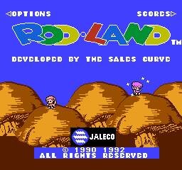 Pantallazo de RodLand para Nintendo (NES)